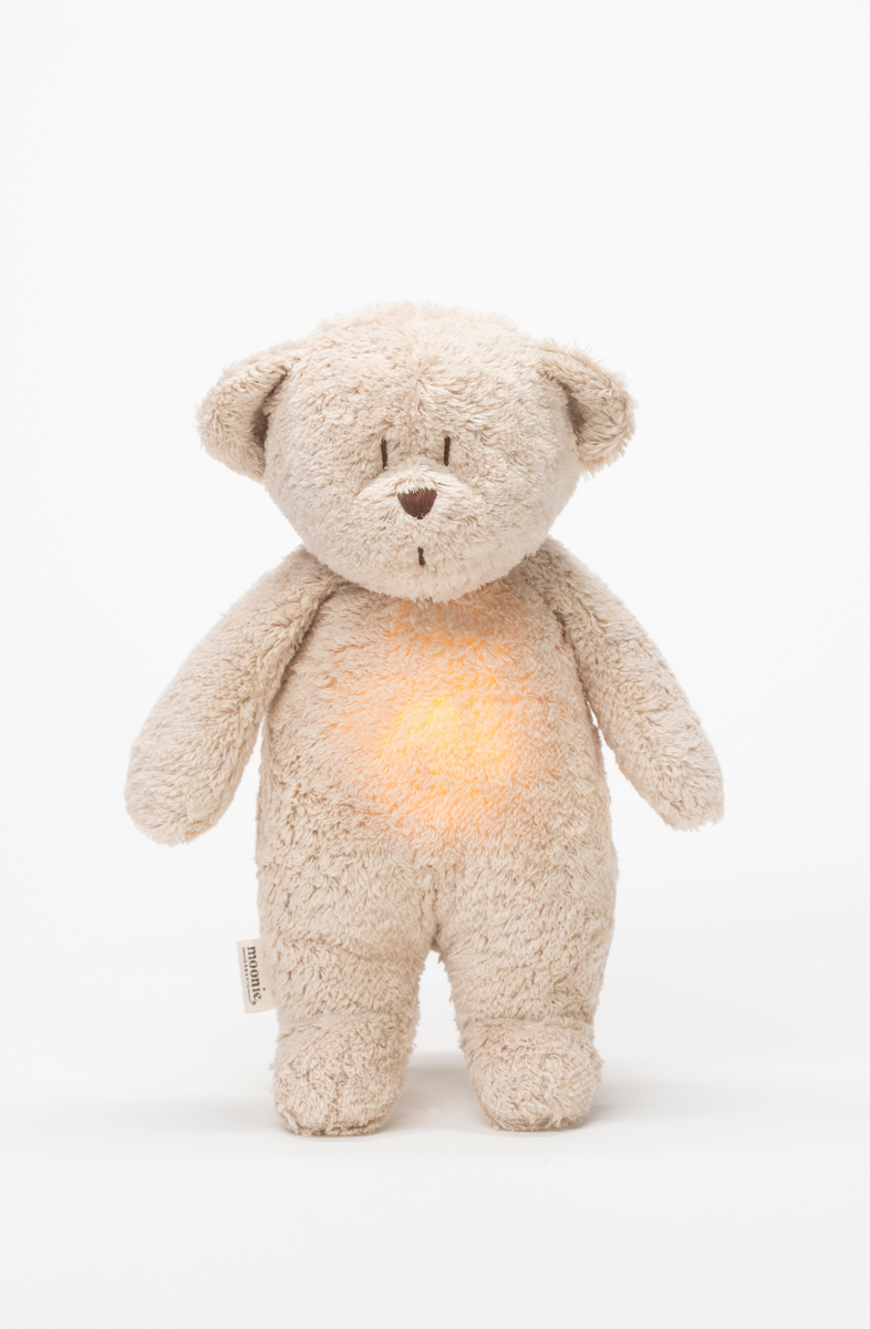White noise top teddy bear