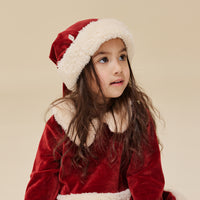 Konges Slojd Classic Christmas Hat, Jolly Red