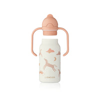 Liewood Kimmie Unicorn Water Bottle, Dream & Ecru