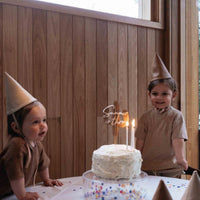 BAISIK Party Hat, Natural - Hello Little Birdie