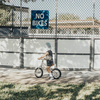 BANWOOD FIRST GO BALANCE BIKE, CHROME - Hello Little Birdie