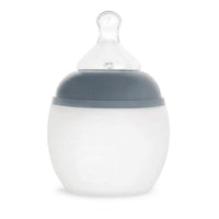 Élhée BibRond Baby Bottle Blue Grey 150ml - Hello Little Birdie