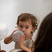 Élhée BibRond Baby Bottle Blue Grey 150ml - Hello Little Birdie