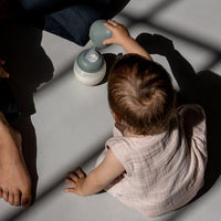 Élhée BibRond Baby Bottle Blue Grey 150ml - Hello Little Birdie