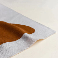 Hvid Blanket Folie, Rust & Apricot - Hello Little Birdie