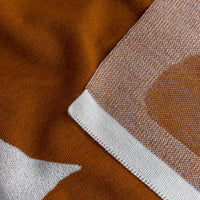 Hvid Blanket Folie, Rust & Apricot - Hello Little Birdie