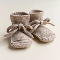 Hvid Booties Sand - Hello Little Birdie