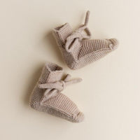 Hvid Booties Sand - Hello Little Birdie