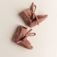 Hvid Booties Terracotta - Hello Little Birdie