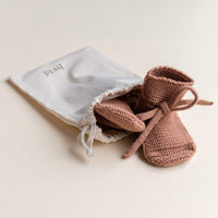 Hvid Booties Terracotta - Hello Little Birdie