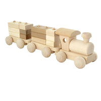 Jasio Wooden Train With Stacking Blocks, Esme - Hello Little Birdie