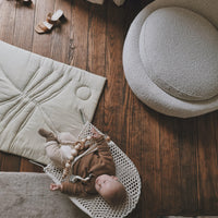 Jeanne Le Studio Wilma Quilted Playmat, Light Sage - Hello Little Birdie