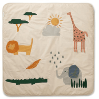 Liewood Glenn Activity Blanket, Play Mat, Safari Sandy Mix - Hello Little Birdie