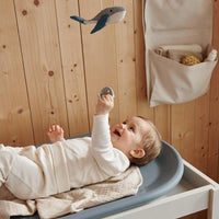 Liewood Levy Whale Mobile, Whale Blue - Hello Little Birdie