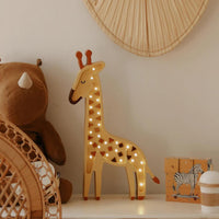 Little Lights Giraffe Lamp, African Yellow - Hello Little Birdie
