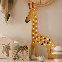 Little Lights Giraffe Lamp, African Yellow - Hello Little Birdie