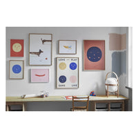 Mado Four Feelings Moods Print, 30cm x 40cm - Hello Little Birdie