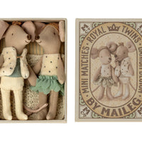 Maileg Royal Twins Mice in Box - Hello Little Birdie