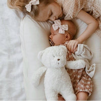 Moonie Organinc Humming Bear Sleep Aid with Lamp, Polar - Hello Little Birdie
