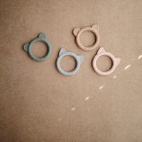 Mushie Bear Teether, Dried Thyme - Hello Little Birdie