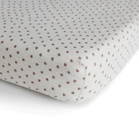 Mushie Cot Sheet Bloom - Hello Little Birdie