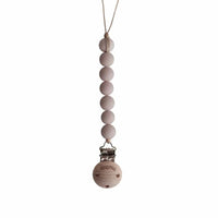 Mushie Dummy Clip Halo, Blush - Hello Little Birdie