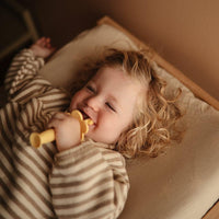 Mushie Flower Training Toothbrush Pale Daffodil - Hello Little Birdie