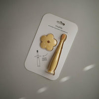 Mushie Flower Training Toothbrush Pale Daffodil - Hello Little Birdie