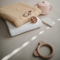 Mushie Knitted Baby Blanket, Confetti Ivory - Hello Little Birdie