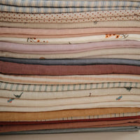 Mushie Muslin Swaddle Blanket Organic Cotton, Cedar - Hello Little Birdie