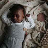 Mushie Muslin Swaddle Blanket Organic Cotton, Dinosaurs (PRE-ORDER FEB) - Hello Little Birdie