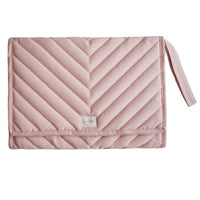Mushie Portable Changing Pad Blush - Hello Little Birdie