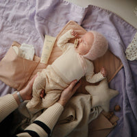 Mushie Portable Changing Pad Blush - Hello Little Birdie