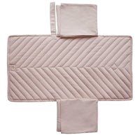 Mushie Portable Changing Pad Blush - Hello Little Birdie