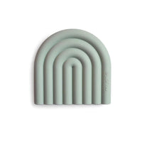 Mushie Rainbow Teether, Cambridge Blue - Hello Little Birdie