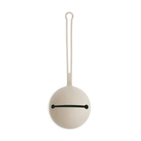 Mushie Silicone Dummy/Pacifier Holder Case, Shifting Sand - Hello Little Birdie