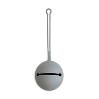 Mushie Silicone Dummy/Pacifier Holder Case, Stone - Hello Little Birdie