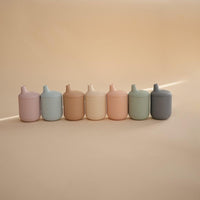 Mushie Silicone Sippy Cup Blush - Hello Little Birdie