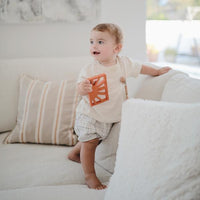 Mushie Sun Teether, Clay - Hello Little Birdie