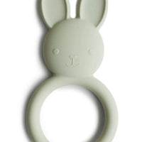 Mushie Teether Bunny Sage - Hello Little Birdie