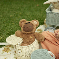 Olli Ella Mini Chari Bag, Chalk - Hello Little Birdie