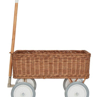 Olli Ella Rattan Wonder Wagon Natural - Hello Little Birdie