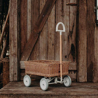 Olli Ella Rattan Wonder Wagon Natural - Hello Little Birdie