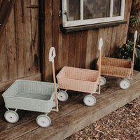 Olli Ella Rattan Wonder Wagon Natural - Hello Little Birdie