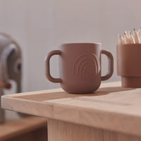 OYOY Kappu Cup 2pcs Clay/Pale Mint - Hello Little Birdie