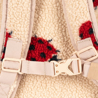 Konges Slojd Jody Teddy Backpack, Ladybug Sand