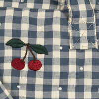 Konges Slojd Doll Bag, Blue Check