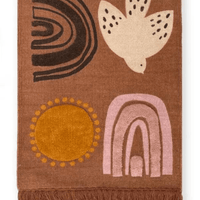 Studio Loco Bohemian XL Woven Wallhanging, Sunset - Hello Little Birdie