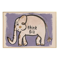 Studio Loco Wall Poster, Oli Elephant 50 x 70cm - Hello Little Birdie