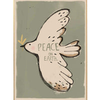 Studio Loco Wall Poster, Peace Bird 50 x 70cm - Hello Little Birdie